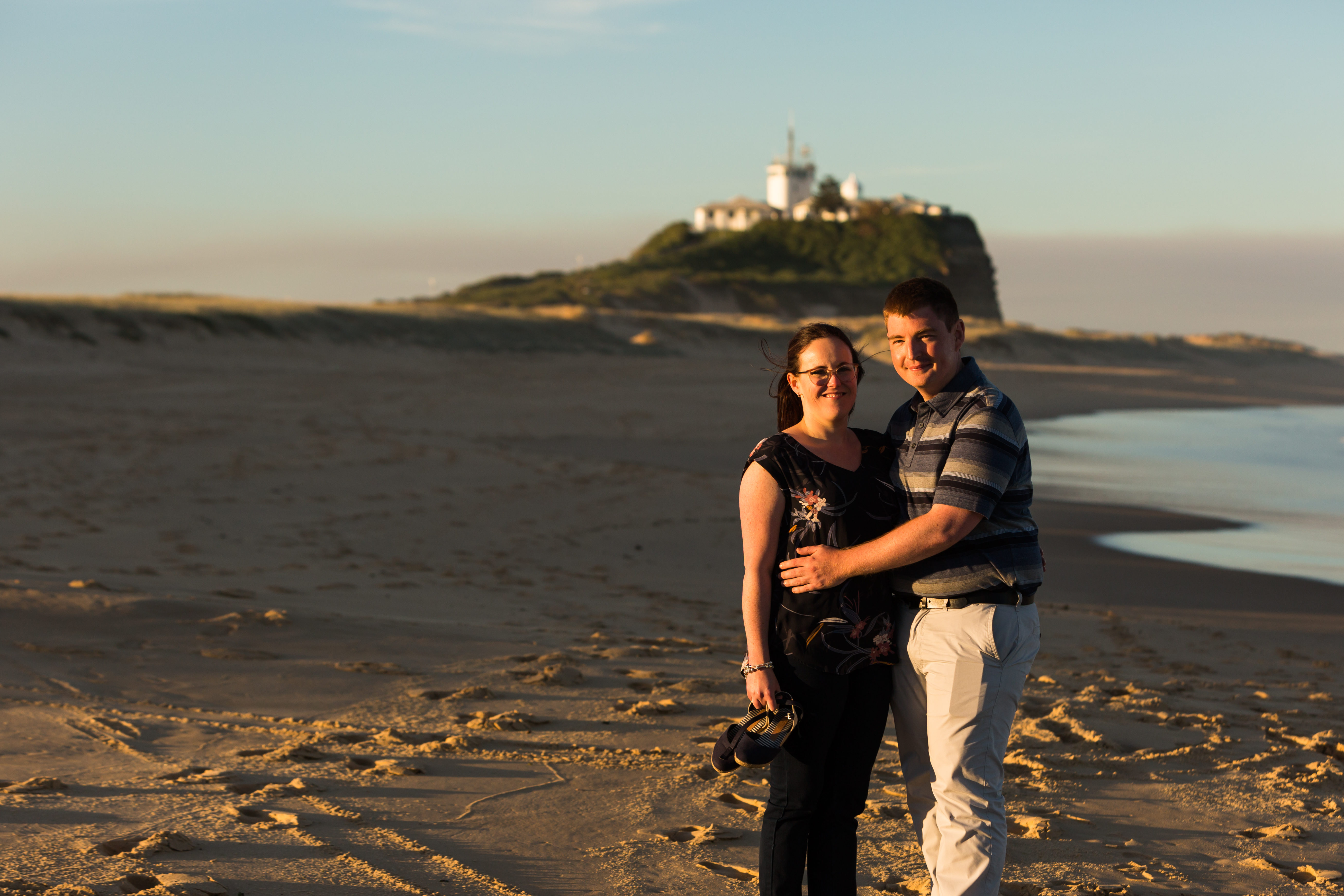 couple on beach